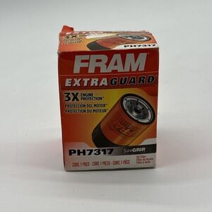Fram PH7317 Extra Guard 10K Mile Change Interval Spin-On Oil Filter black..‎